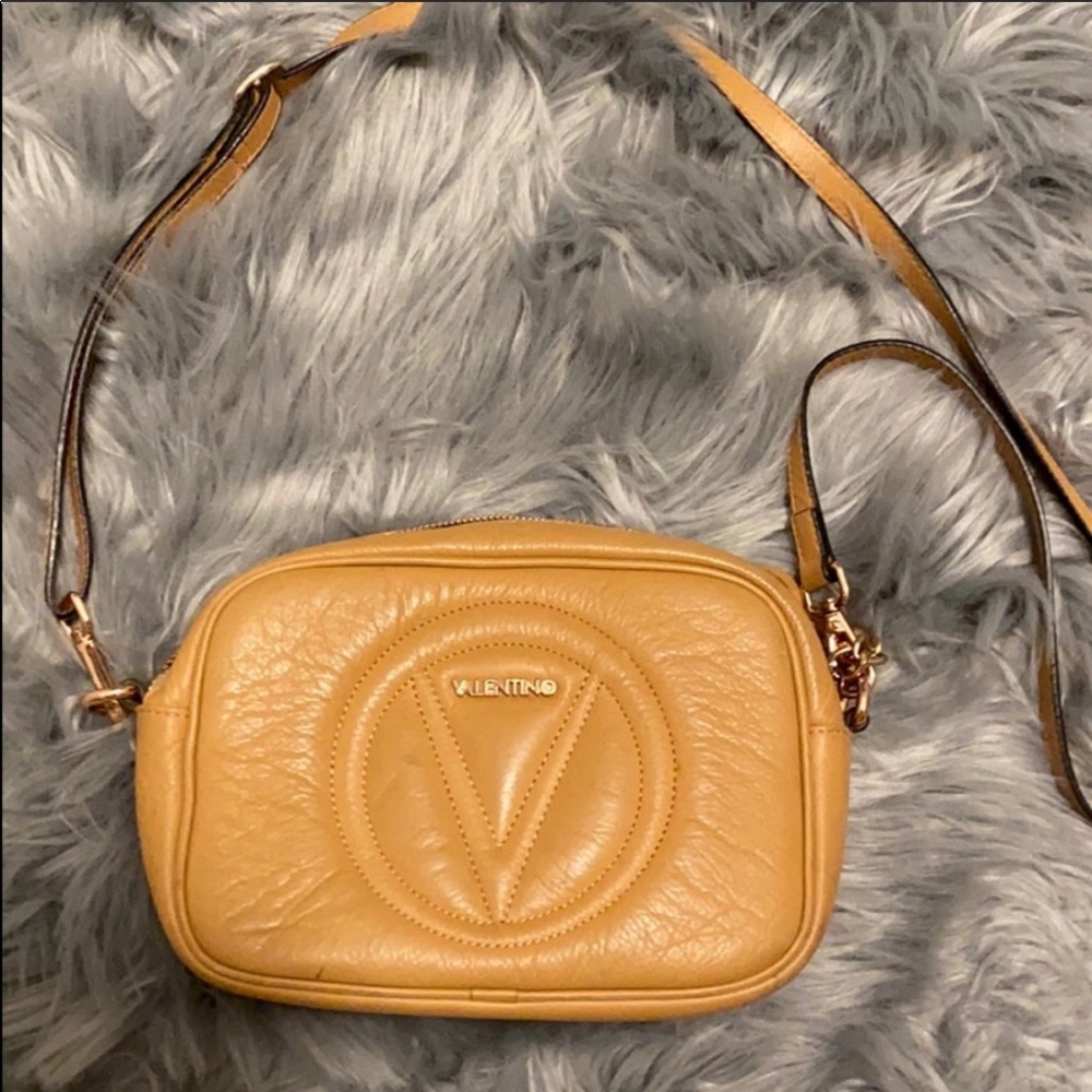VALENTINO 💯authentic leather crossbody bag tassel